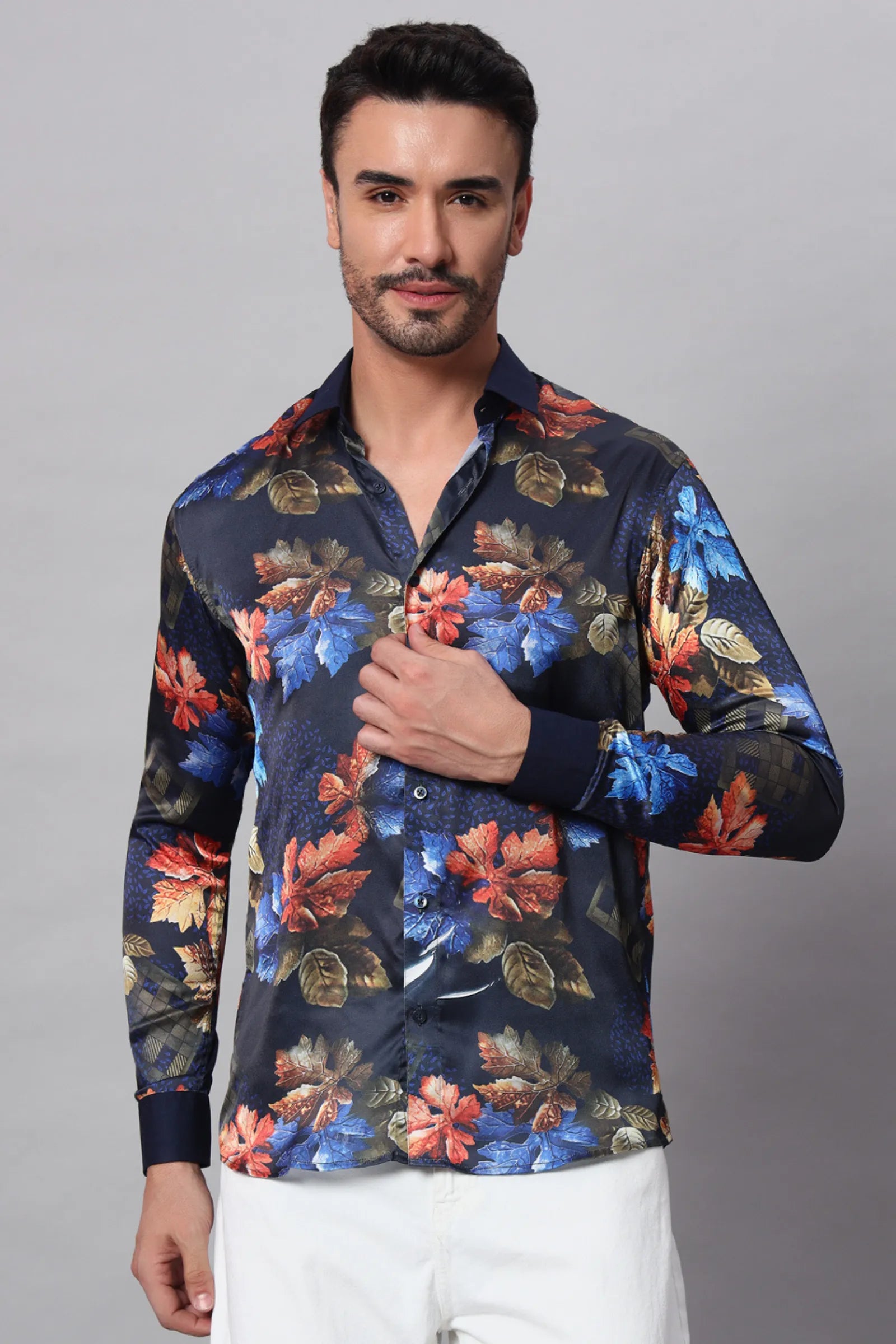 Maple Leaf Printed Shirt